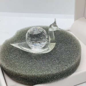 Crystal Asfour 850/20 Crystal Snail Figurine Brand New