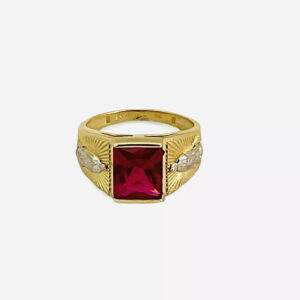 Vintage Gemstone Men’s Statement Ring