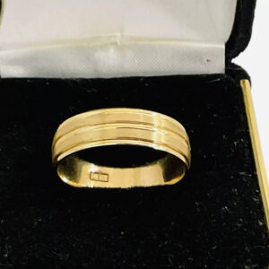 Wedding Anniversary Solid Band 6mm