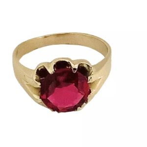 Vintage Garnet Gemstone Ring