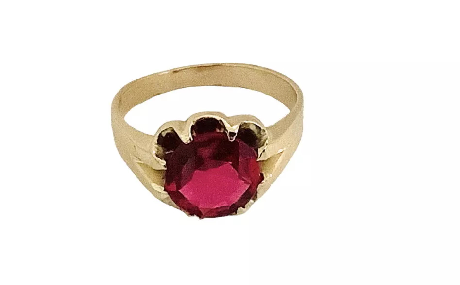 Vintage Garnet Gemstone Ring