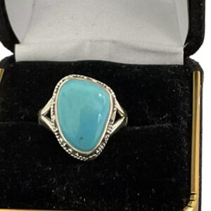 Sleeping Beauty Turquoise Gemstone Ring