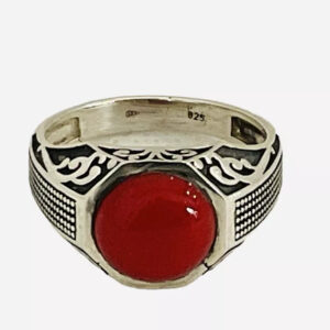 Red Coral Ring