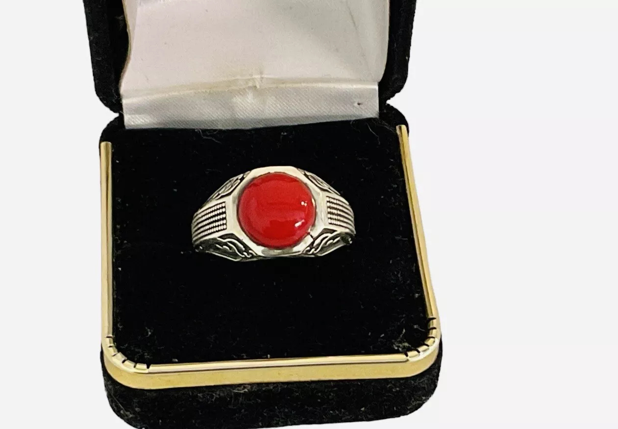 Red Coral Ring - Image 2