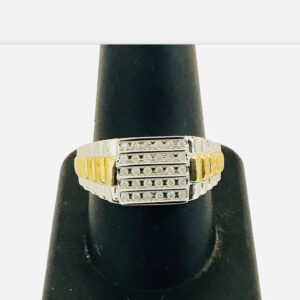 Solid, Diamond Statement, Vintage Ring
