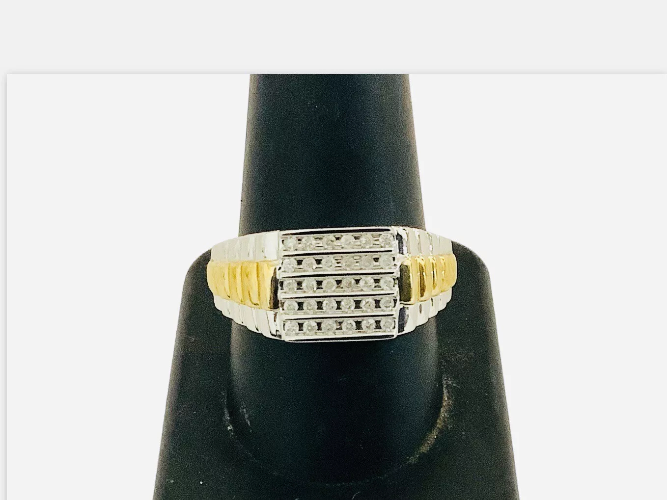 Solid, Diamond Statement, Vintage Ring