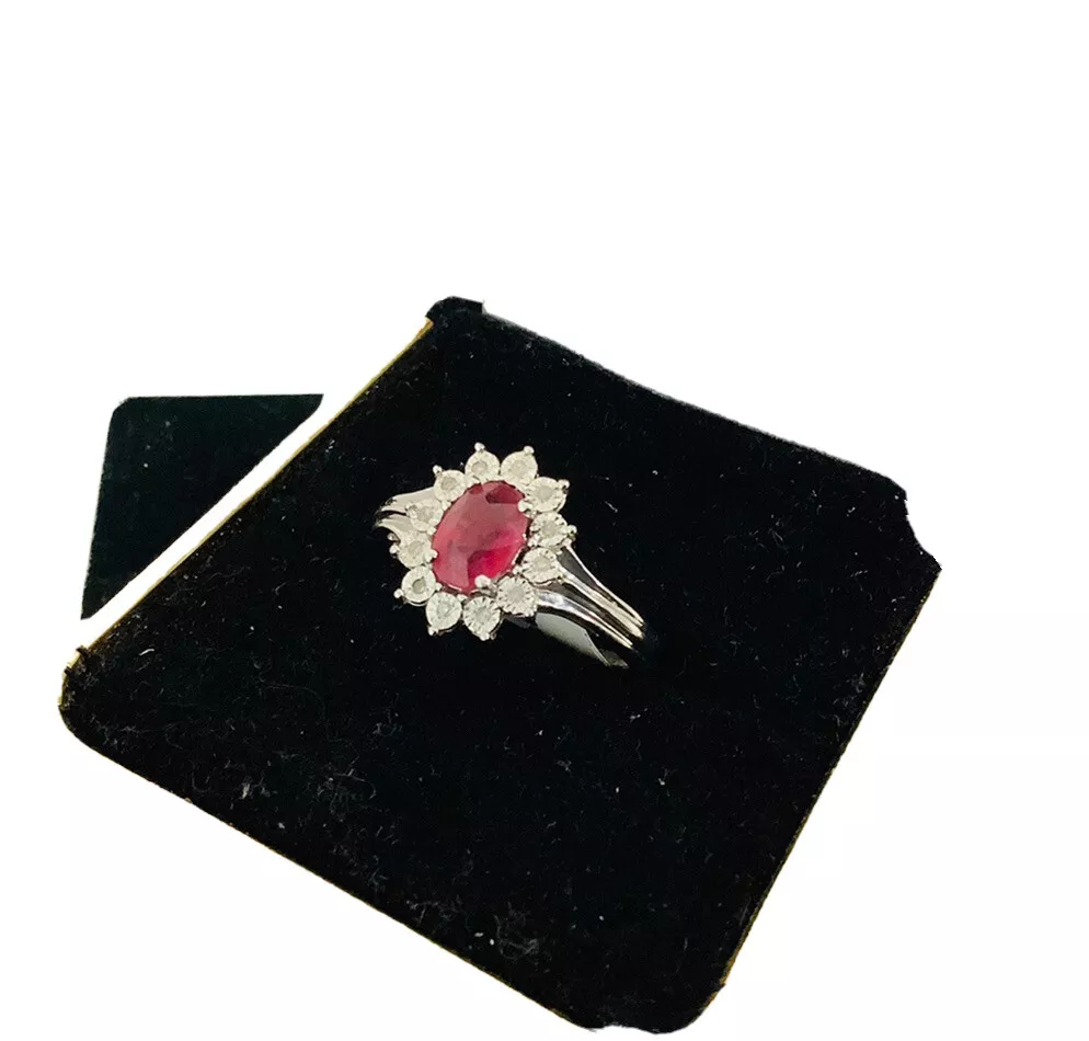 Ruby diamonds, Gemstone Ring - Image 2