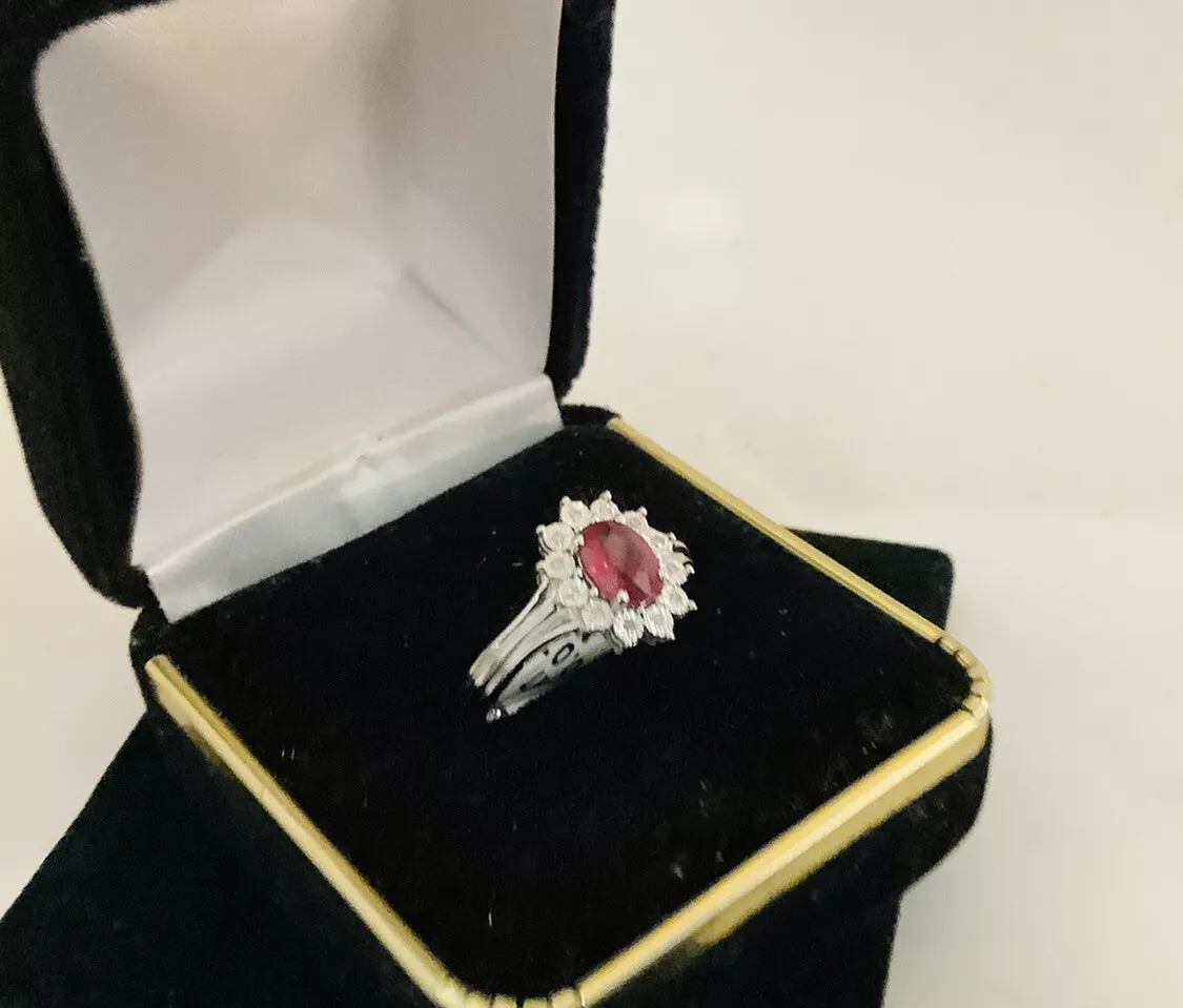 Ruby diamonds, Gemstone Ring - Image 3