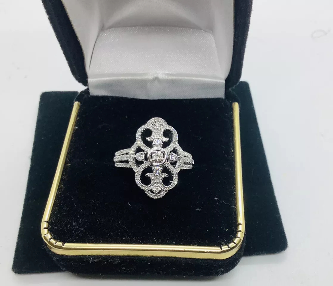 Diamonds, ladies ring - Image 5