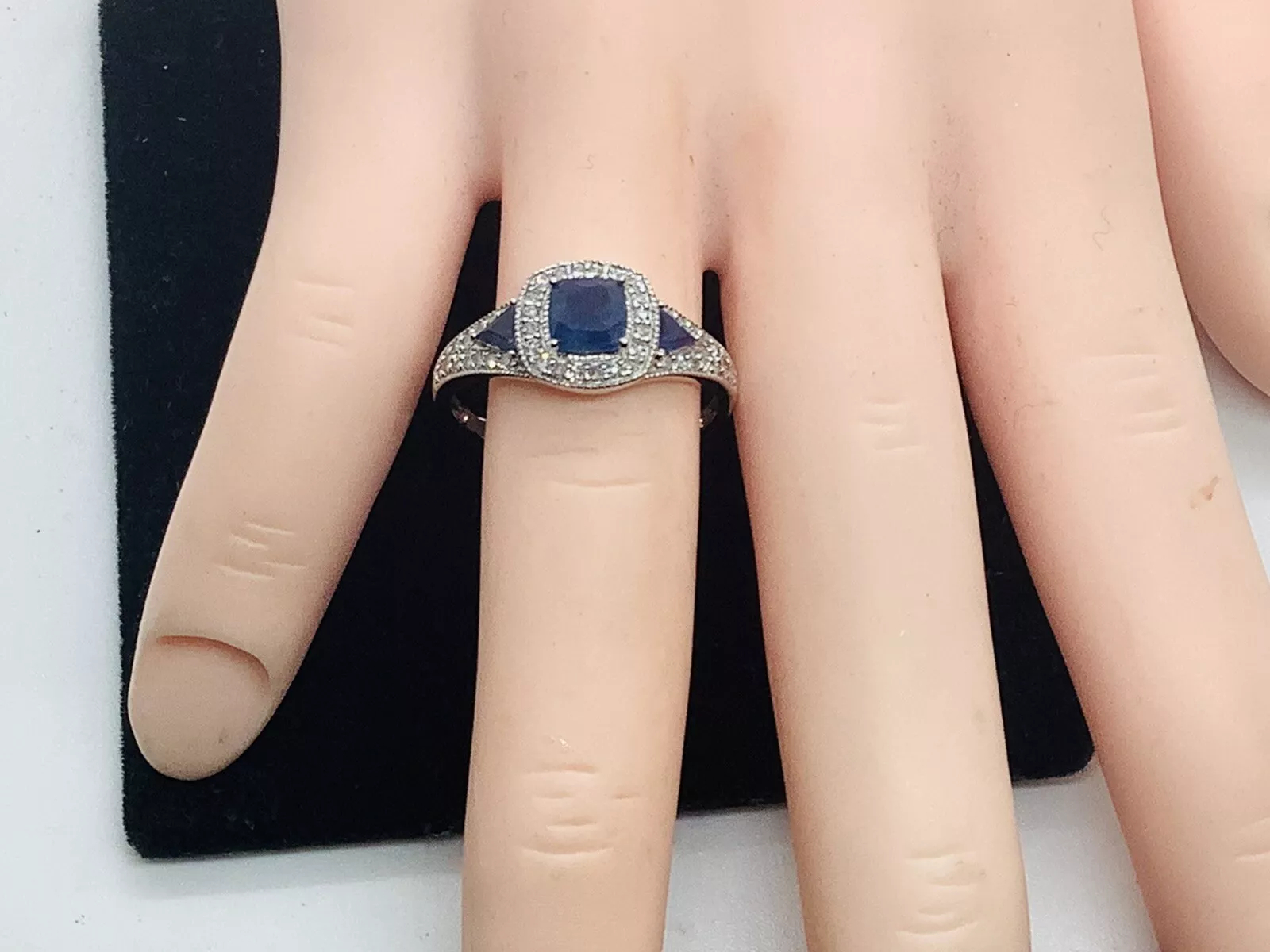 Sapphire, diamonds, gemstone ring - Image 4