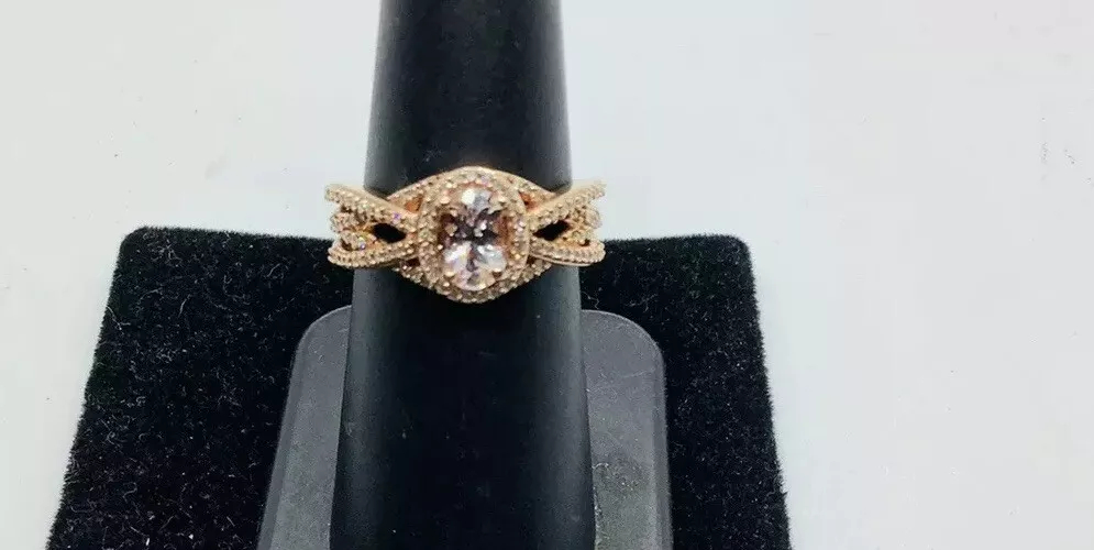 Morganite, Diamonds, Gemstone Ring - Image 5
