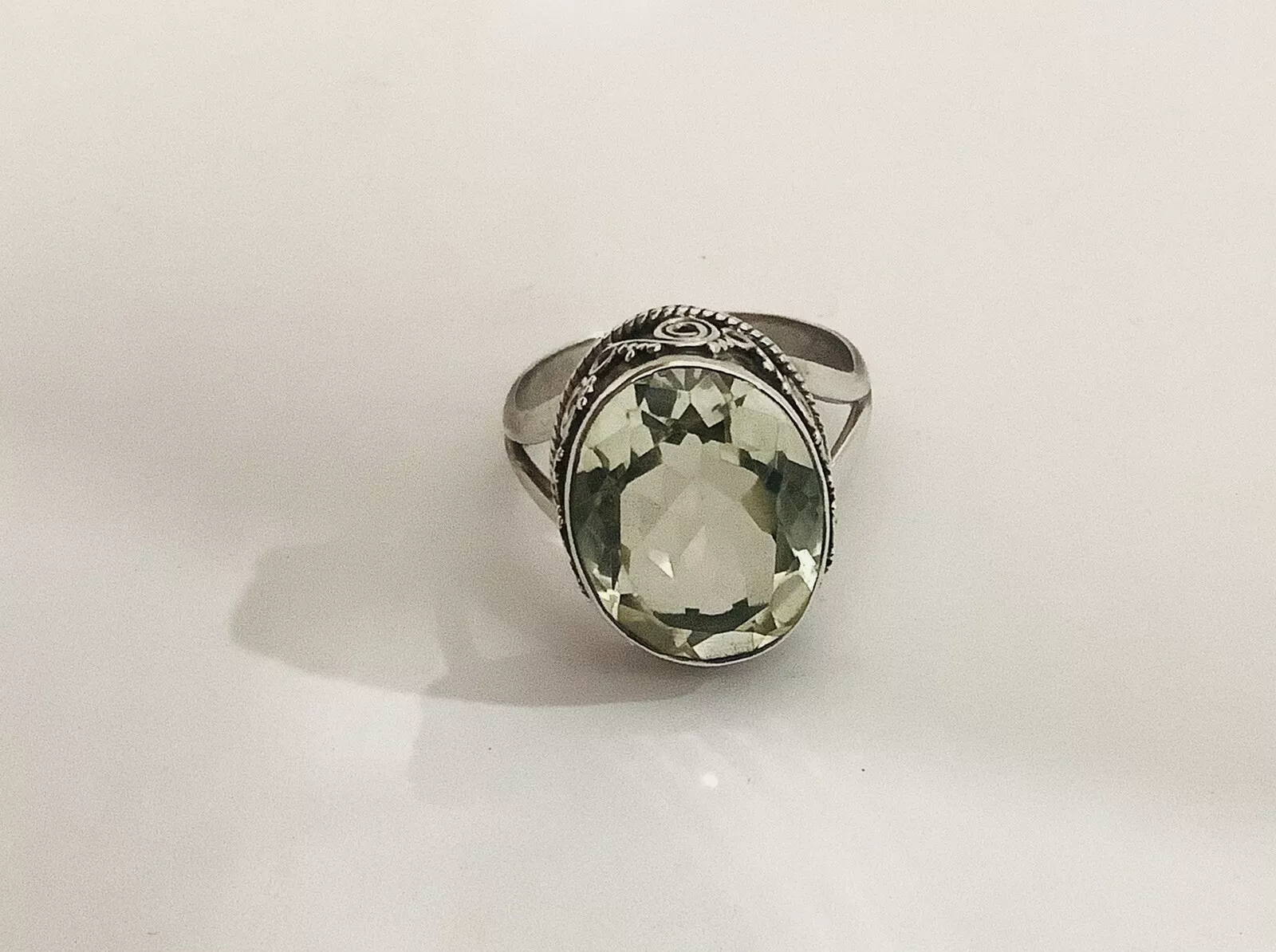 Golden Topaz, 8ct, Gemstone Ring