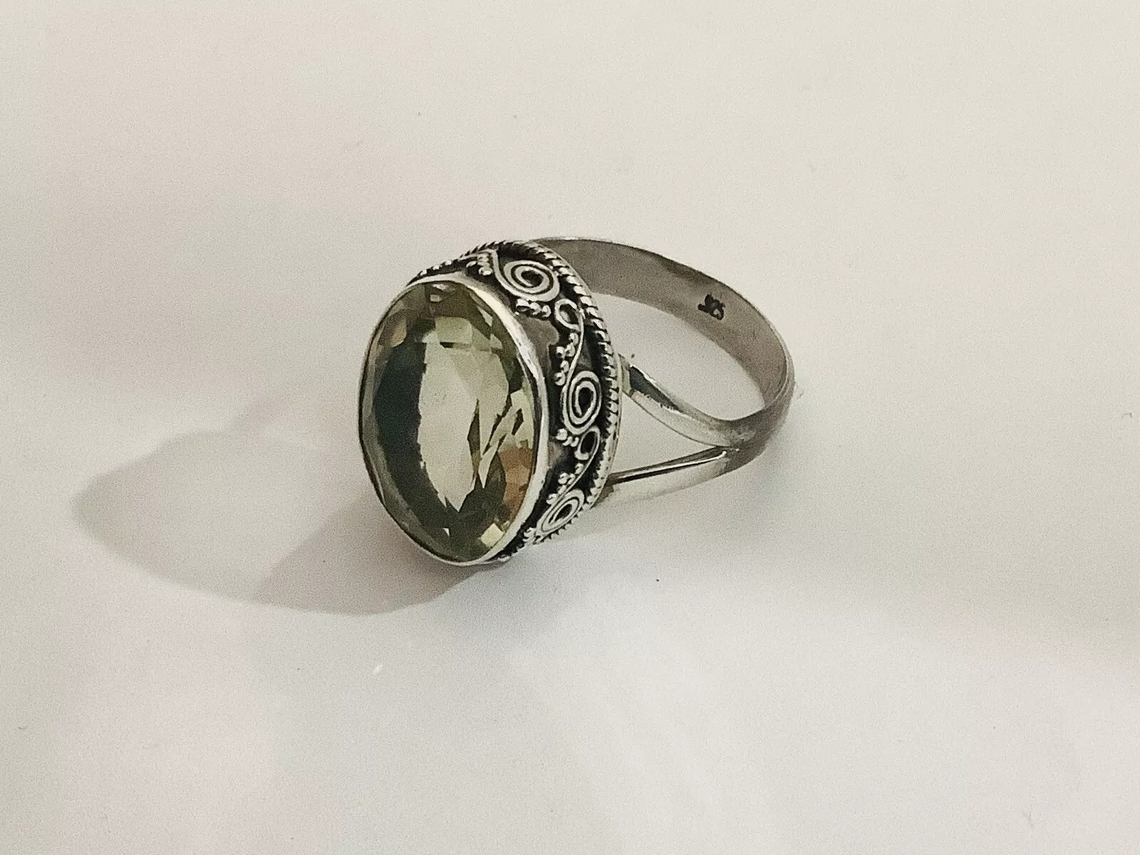 Golden Topaz, 8ct, Gemstone Ring - Image 2