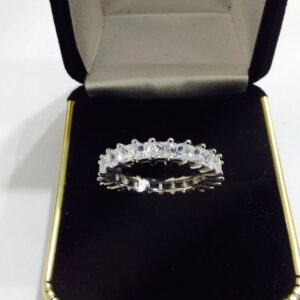 3ctw, Princess Cut Diamonds, Eternity, anniversary Band