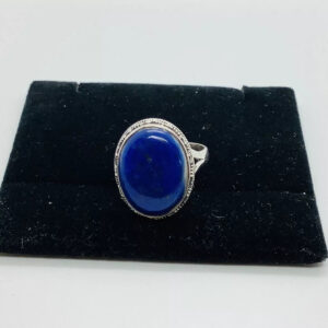 Lapis Lazuli, Silver Handcrafted Ring