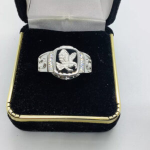 Black Onyx, Men’s Eagle Ring