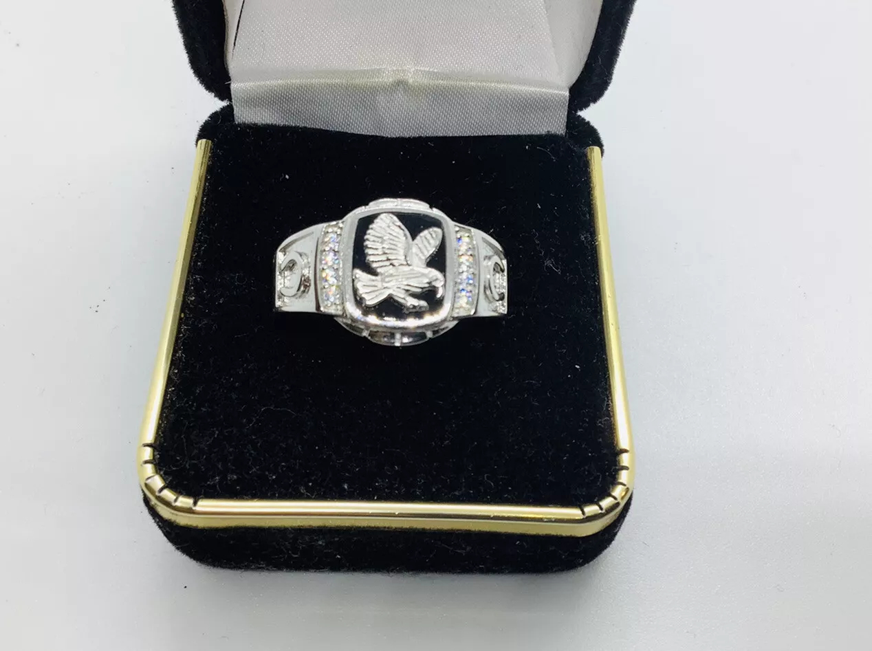Black Onyx, Men’s Eagle Ring