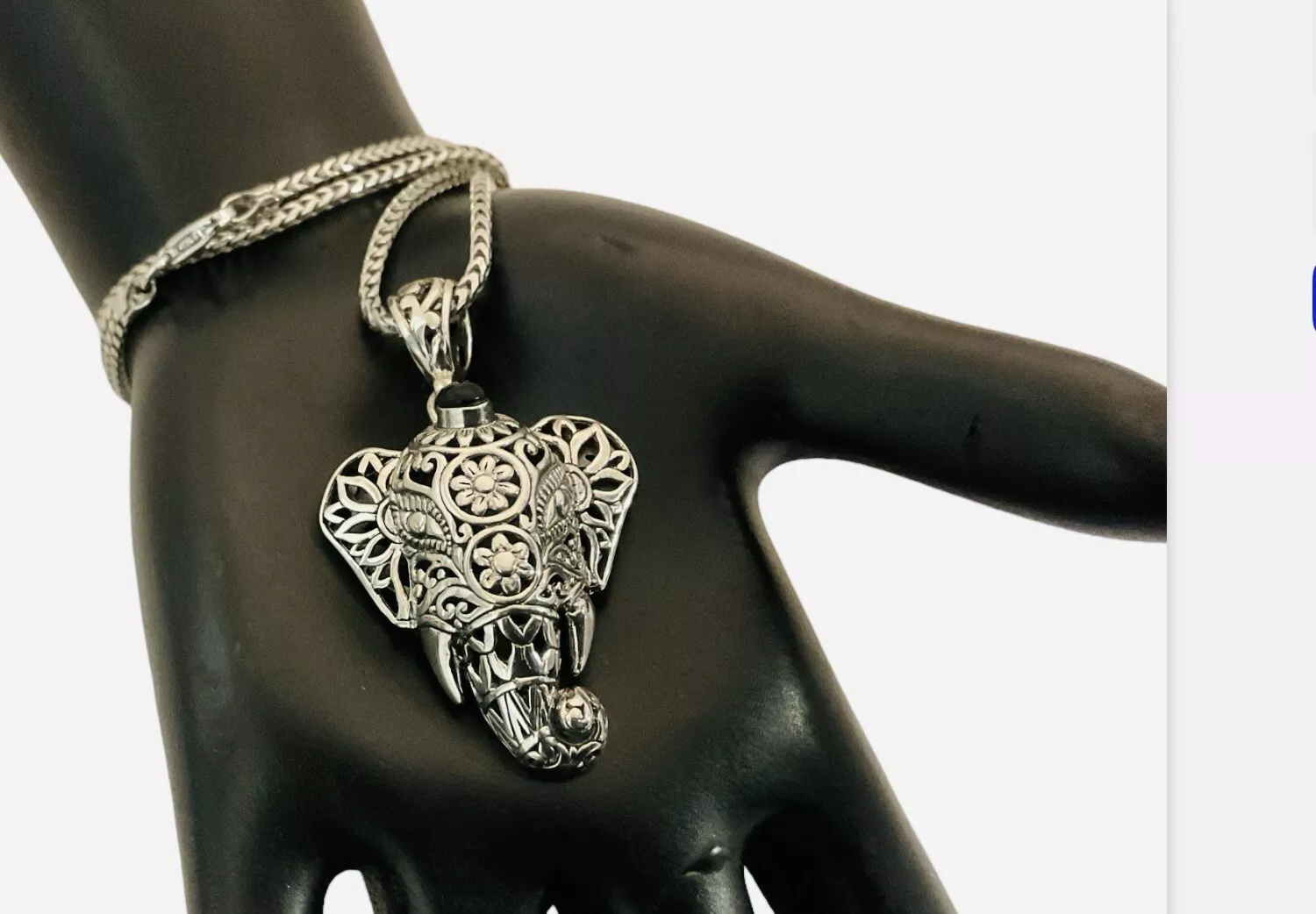 Intricate Ganesha Necklace 18” - Image 2