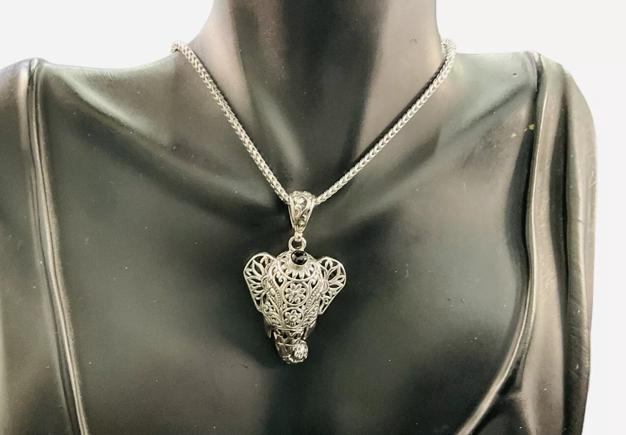Intricate Ganesha Necklace 18” - Image 3