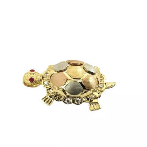 Multi Color Turtle Mystery CZ Pendant