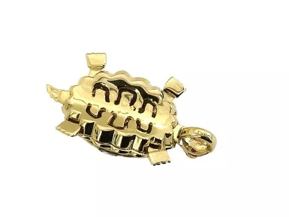 Multi Color Turtle Mystery CZ Pendant - Image 6