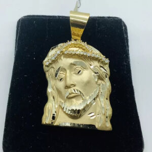Jesus Head Pendant, Large Size