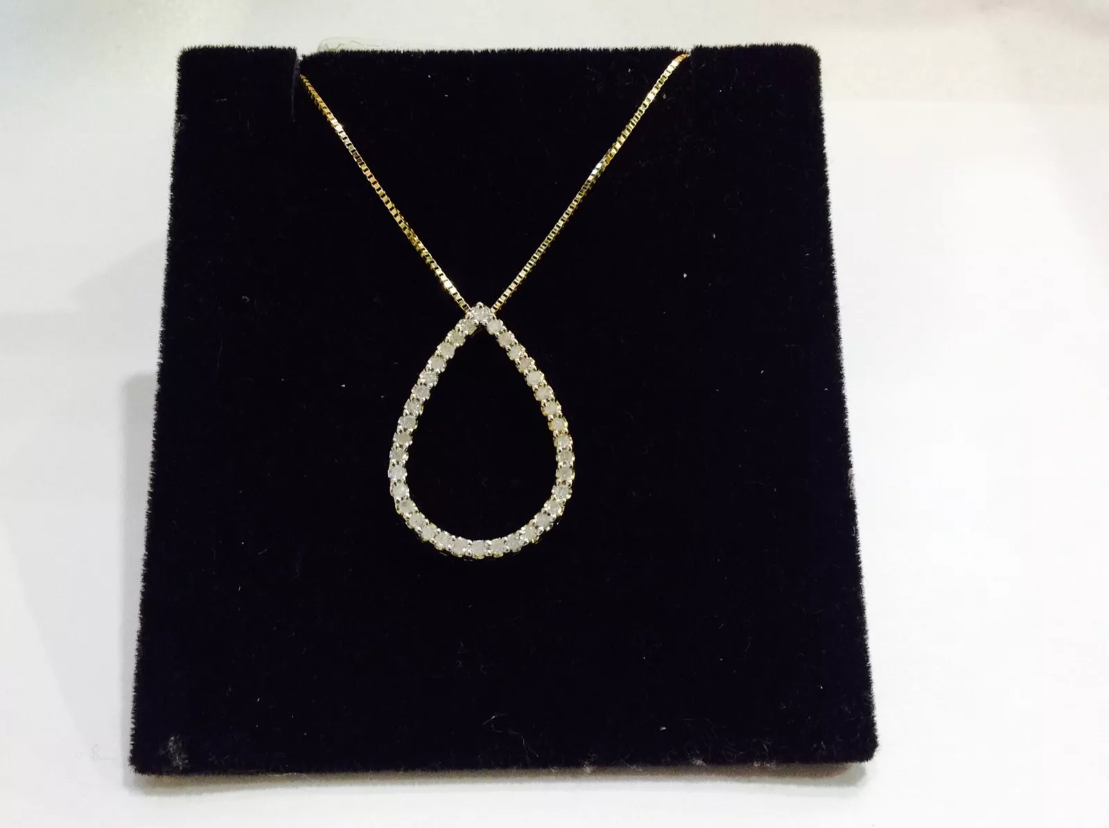 Diamonds, Pendant Journey Necklace 18” - Image 2