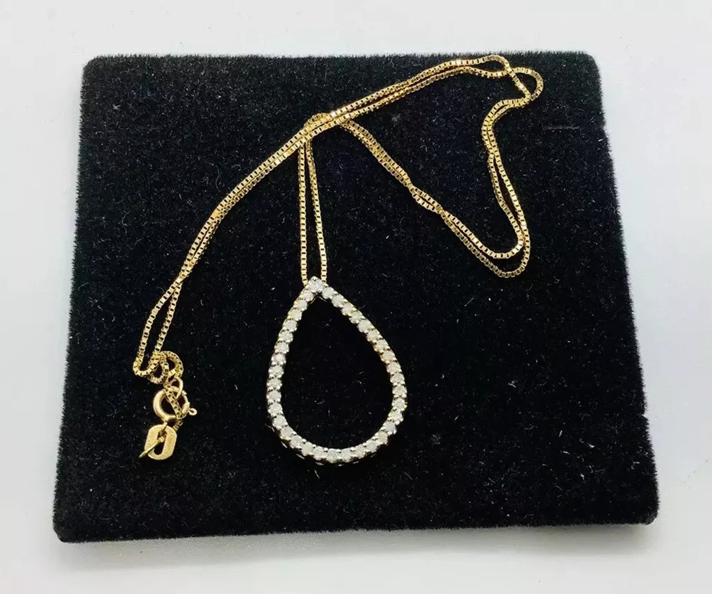 Diamonds, Pendant Journey Necklace 18” - Image 3