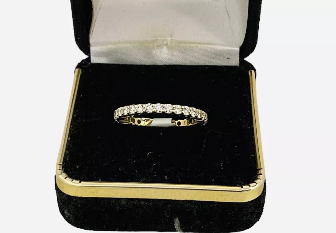 1ct TW Eternity Vintage Wedding Band Ring